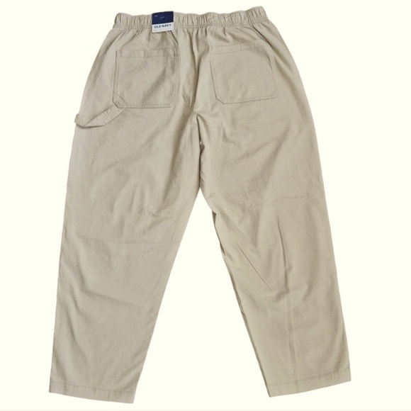 📌18 NWT Old Navy High Waist Pulla Utility Pants Women's Size Large - Picture 5 of 8